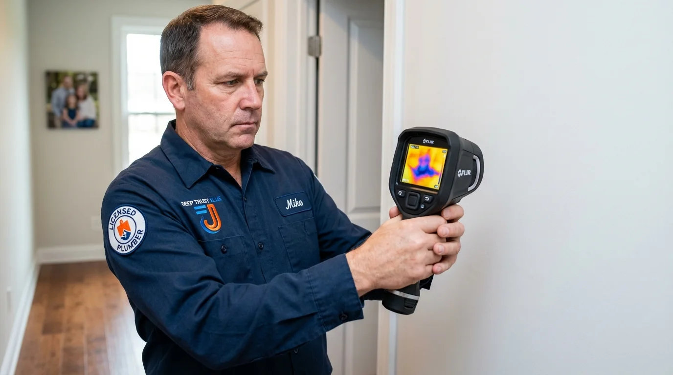 Thermal imaging leak detection by Johns Plumbing LLC in Carnation